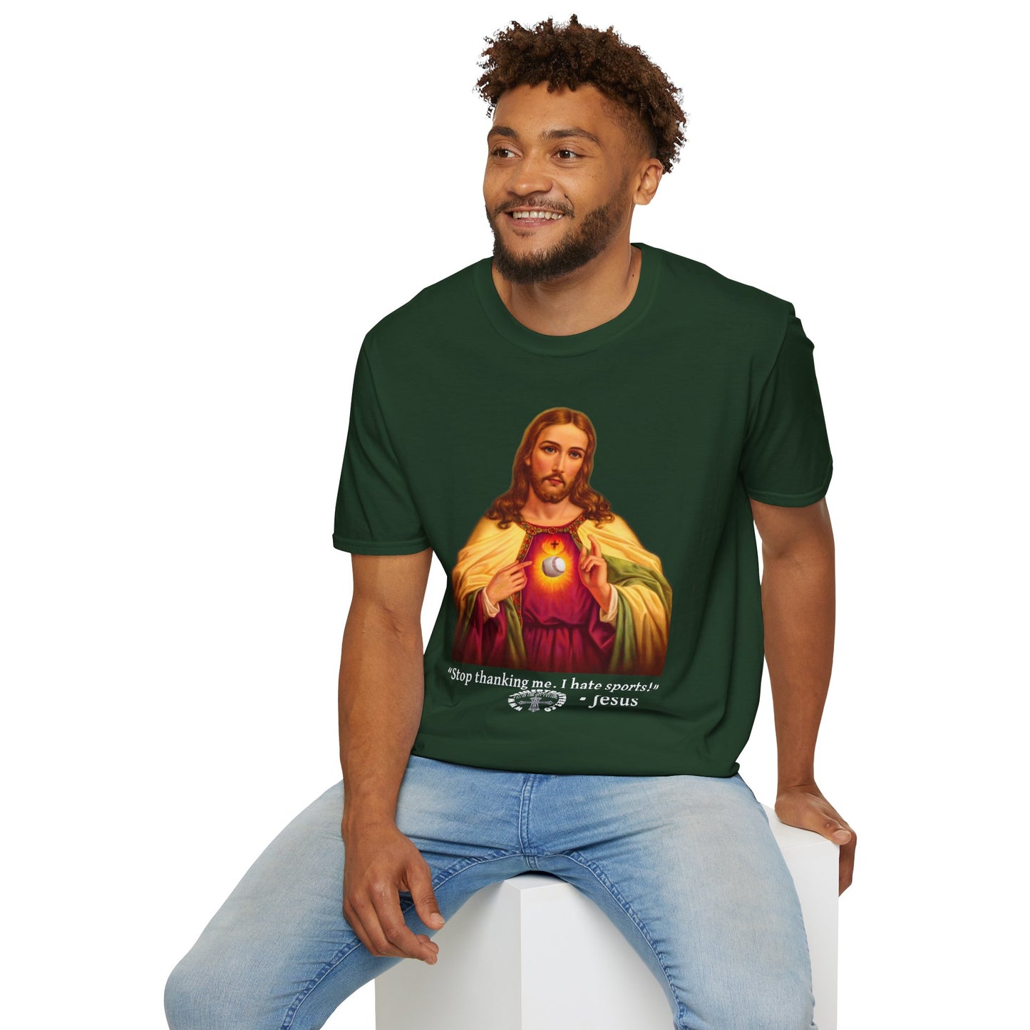 Stop Thanking Me Jesus Fun Tee