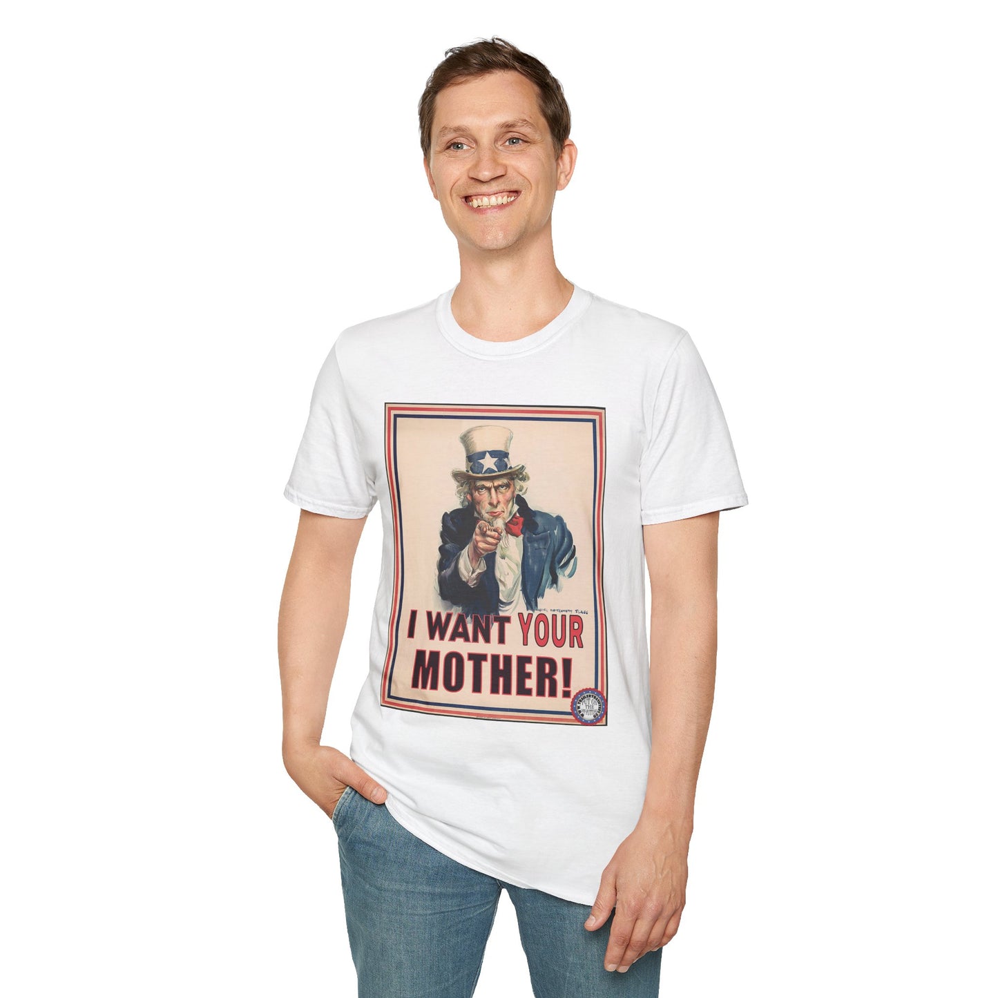 Uncle Sam Wants Your Mother Fun Tee