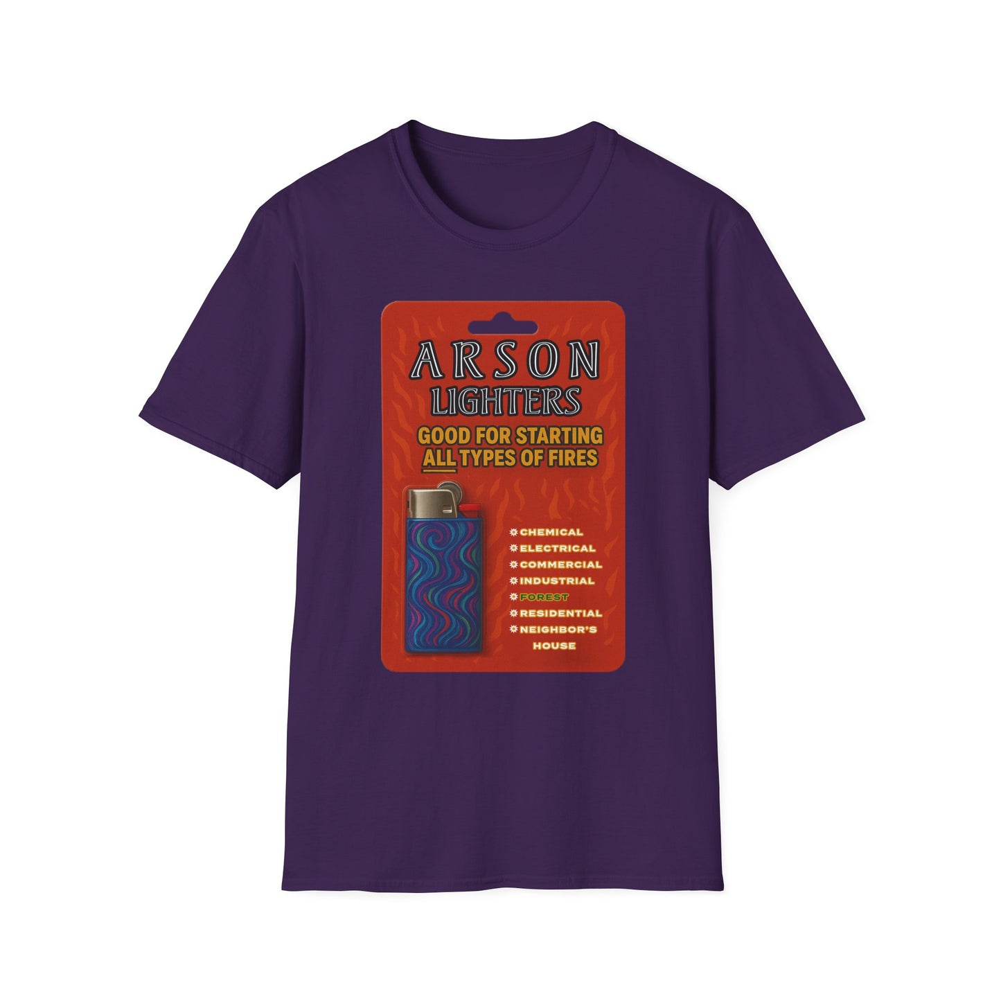 Arson Lighters Fun Tee