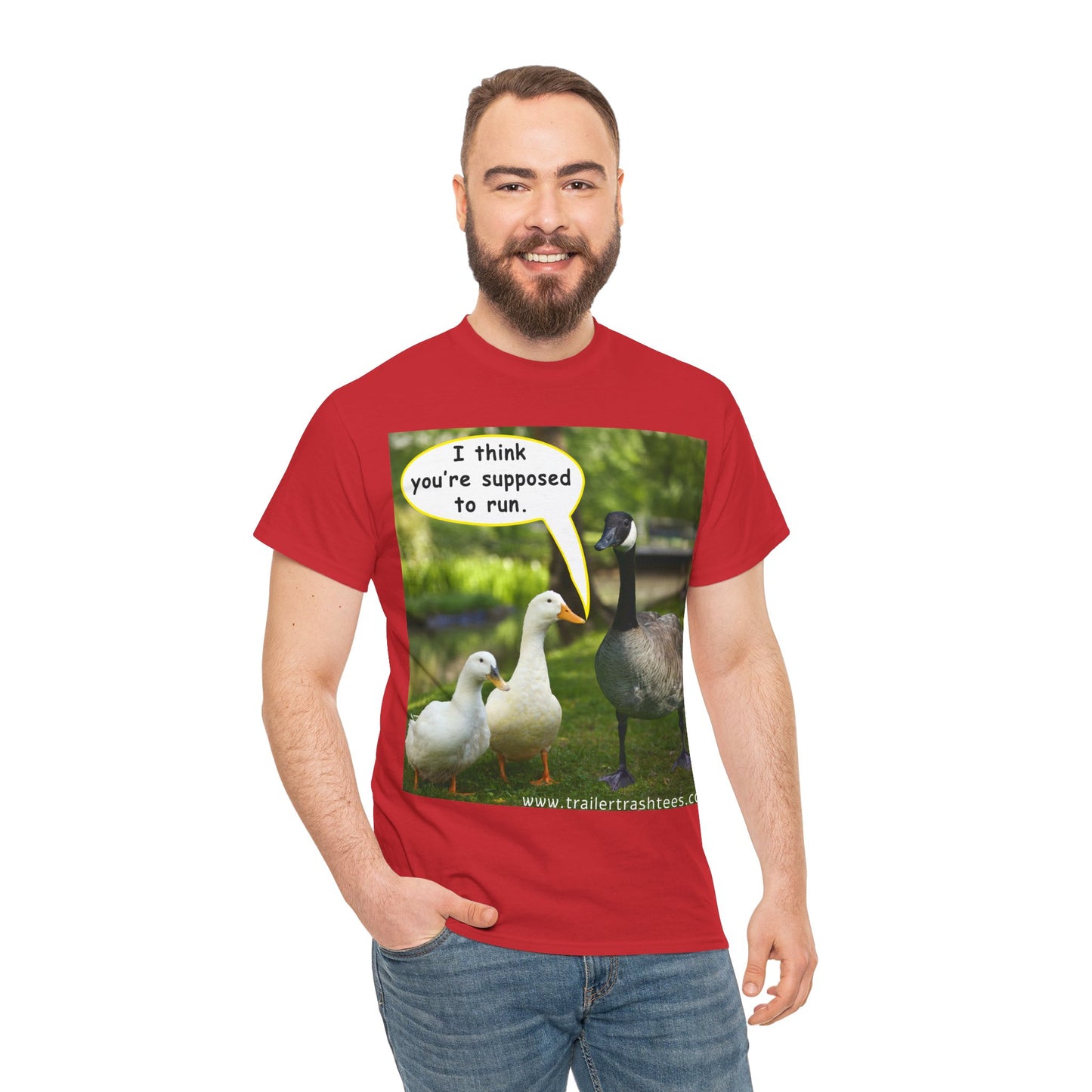 Run Goose Fun Tee