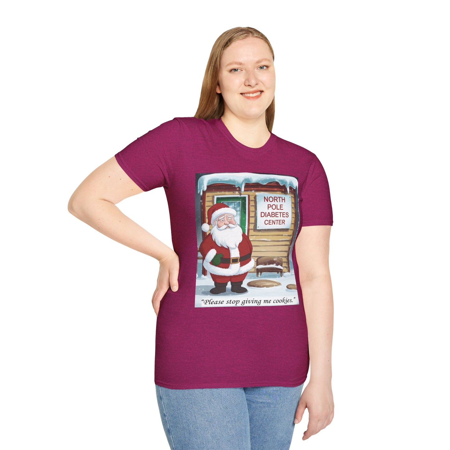 Santa's Got Diabetes Fun Tee