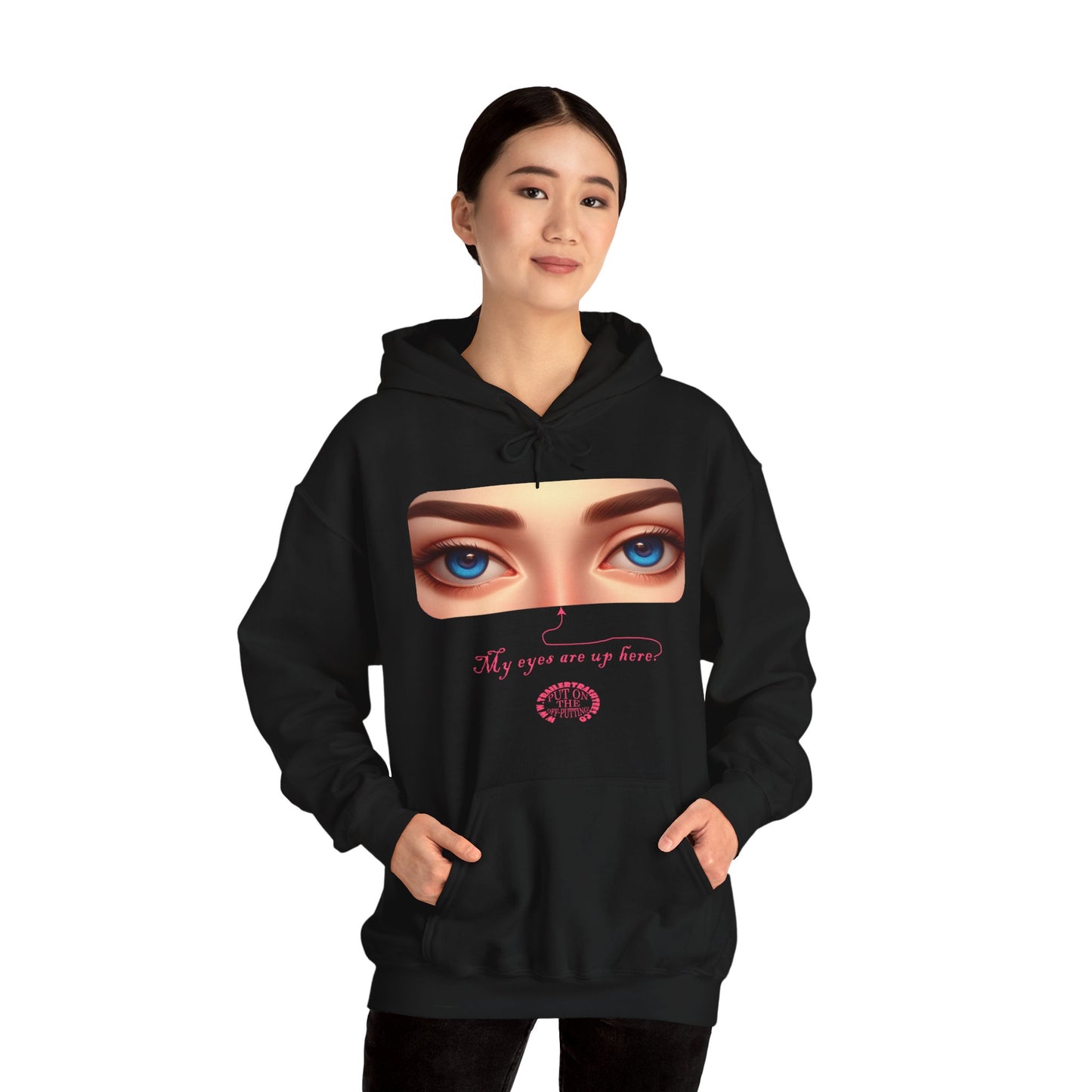 Boob Eyes Unisex Heavy Blend™ Hooded Sweatshirt