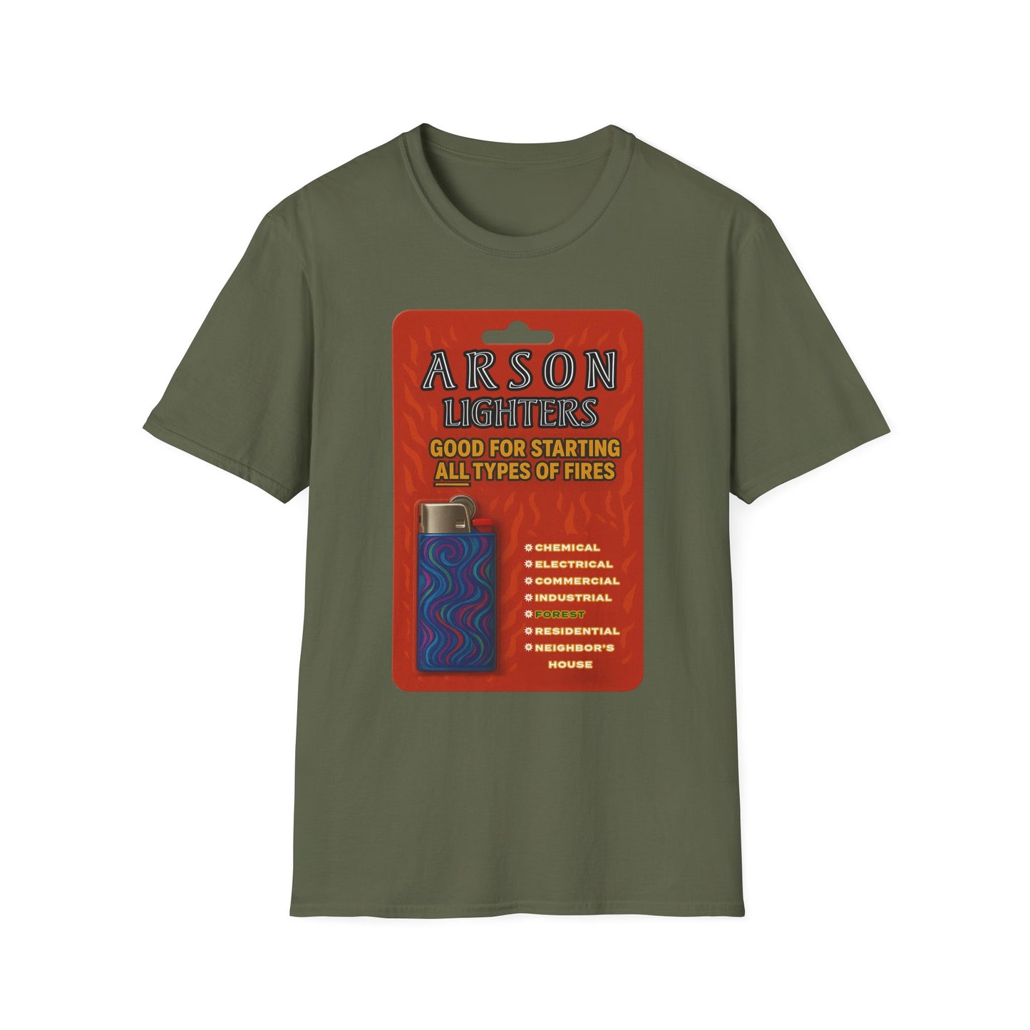 Arson Lighters Fun Tee