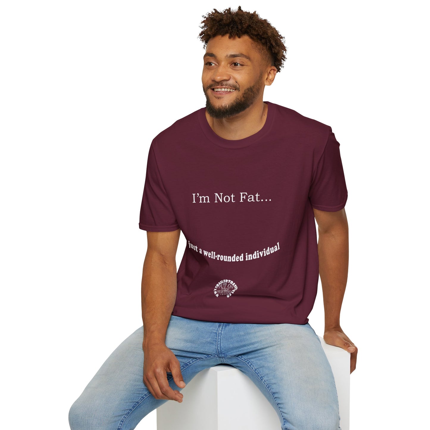 Not Fat Well-rounded Fun Tee