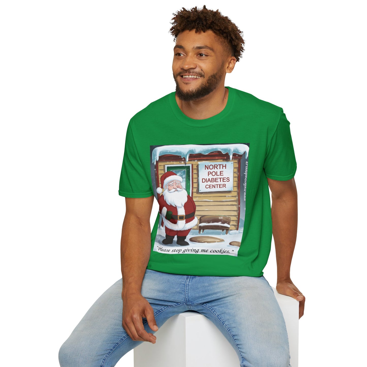 Santa's Got Diabetes Fun Tee