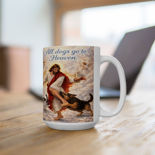 All Dogs Go to Heaven Fun Mug