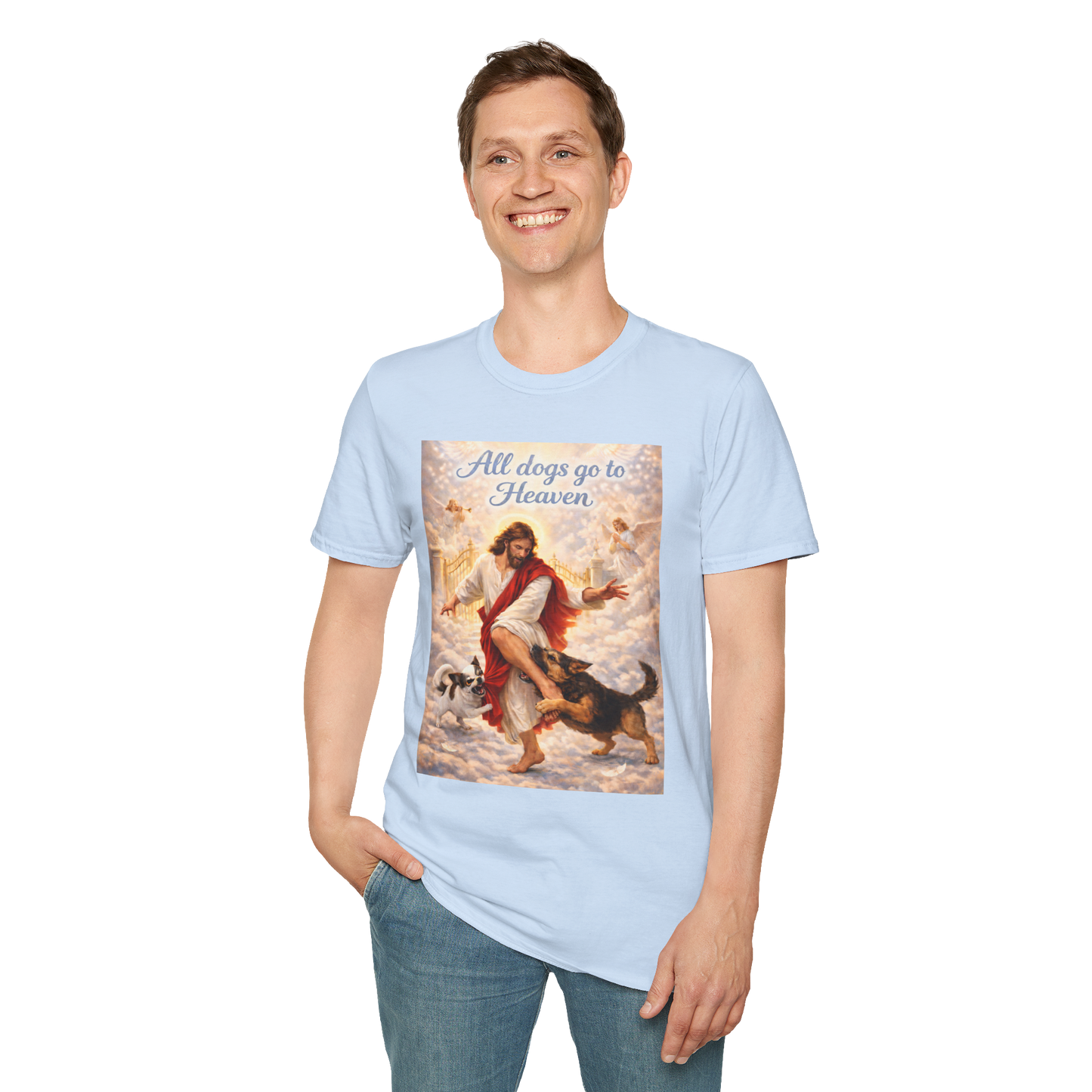 All Dogs Go to Heaven Fun Tee