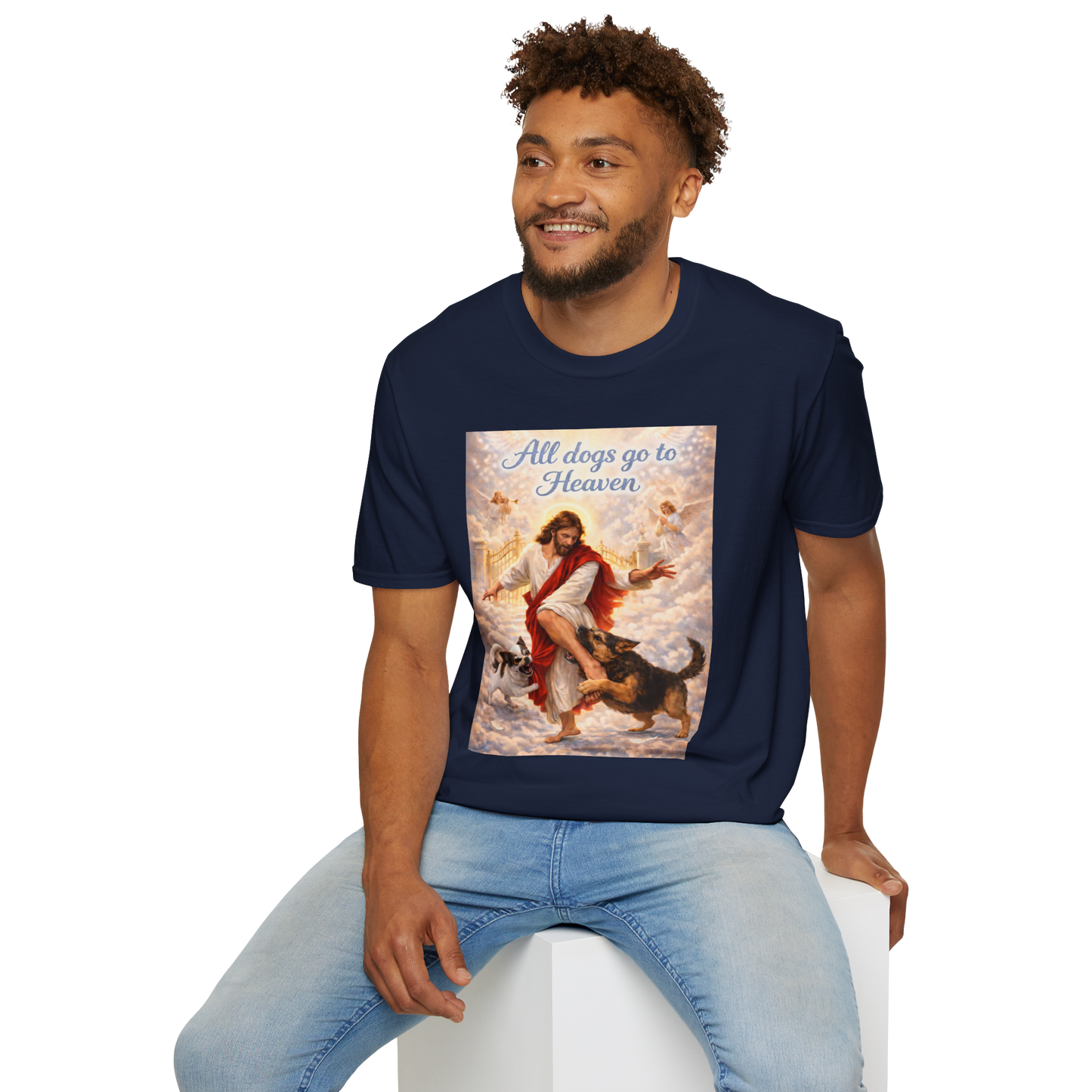 All Dogs Go to Heaven Fun Tee
