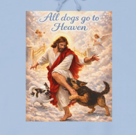 All Dogs Go to Heaven Fun Hoodie