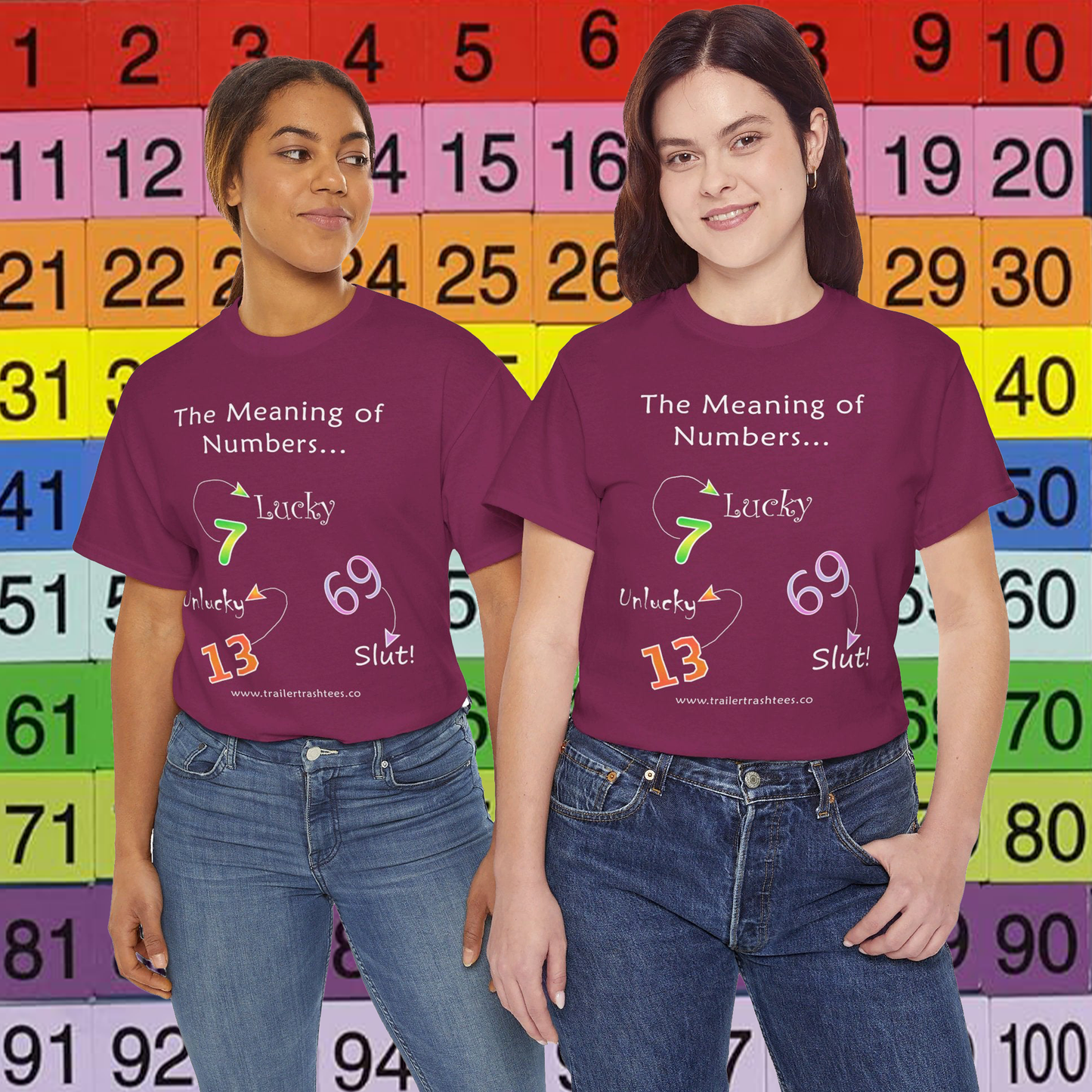 The Meaning of Numbers Fun Tee