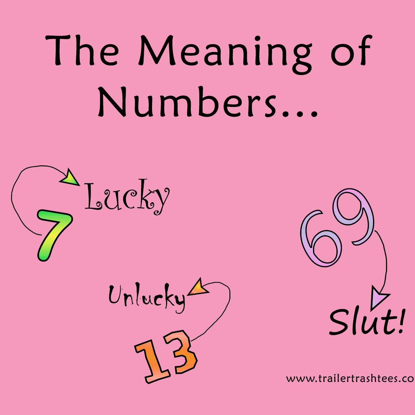 The Meaning of Numbers Fun Hoodie