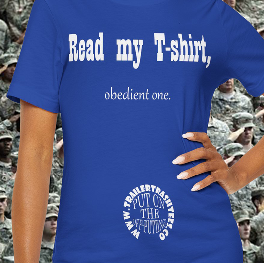 Read my T-shirt Unisex T-shirt