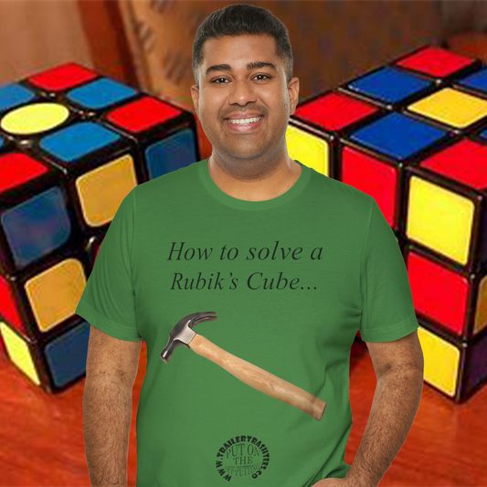 How to Solve a Rubik's Cube Unisex T-shirt